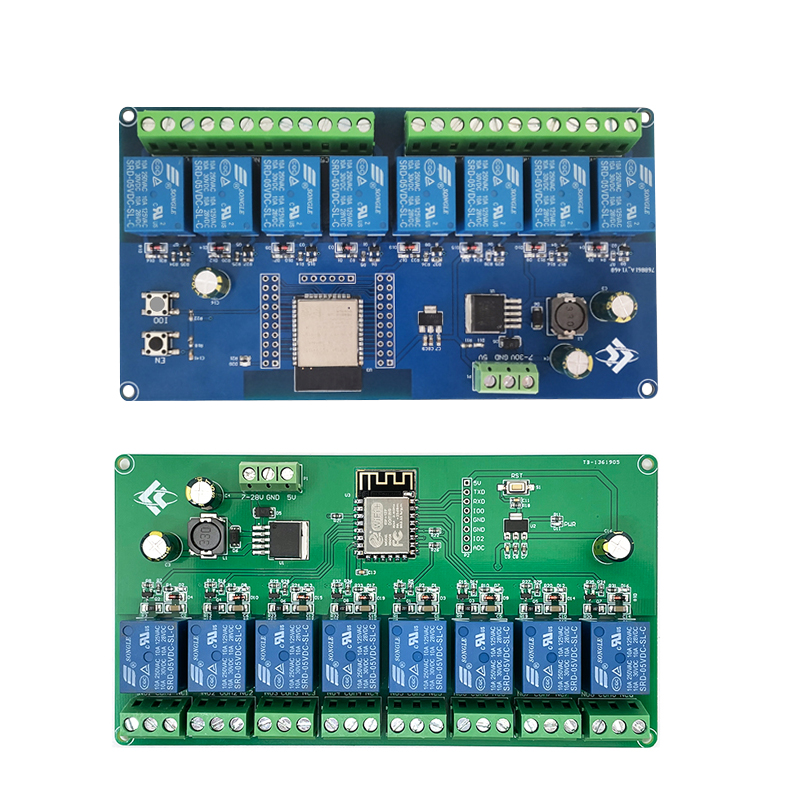 Esp8266 Relay Module - ESP8266 / ESP32 WIFI โมดูลรีเลย์ 8