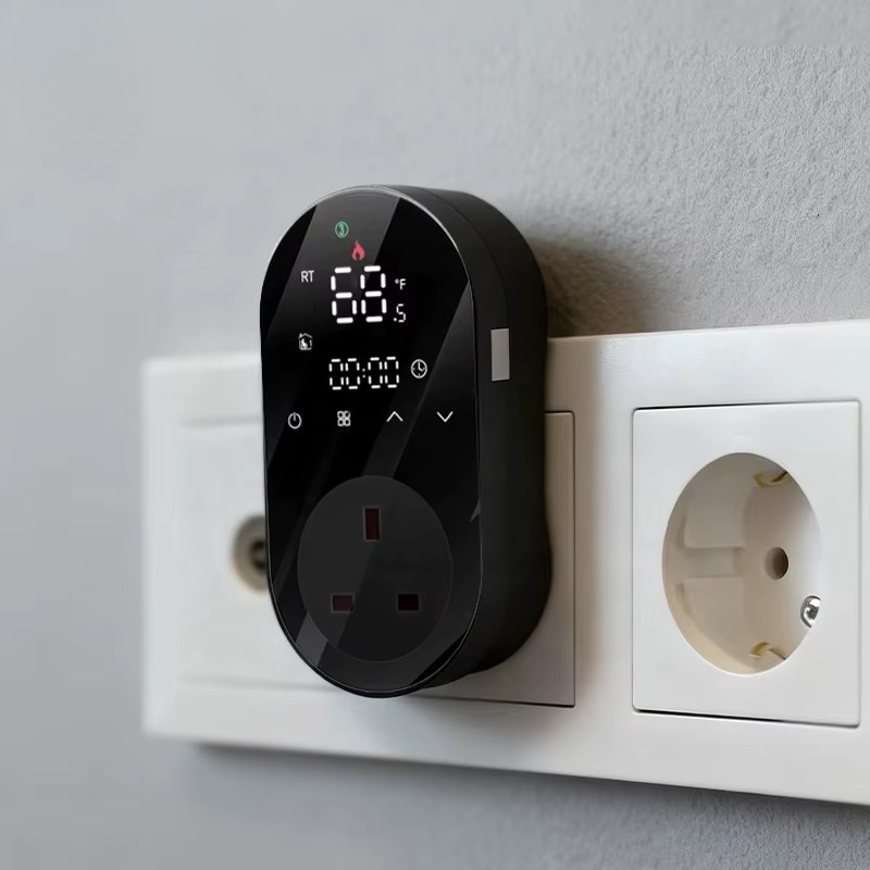 Wifi Smart Plug - ปลั๊กควบคุมอุณหภูมิ LED แบบตั้งโปรแกรมได้ผ่าน WiFi อัจฉริยะ ปลั๊กไร้สายแบบเสียบปลั๊ก