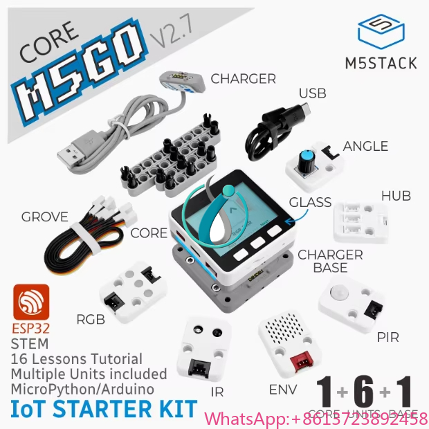 Iot Kit Beginner - ชุดเริ่มต้น IoT รุ่นใหม่ Official M5Stack M5GO