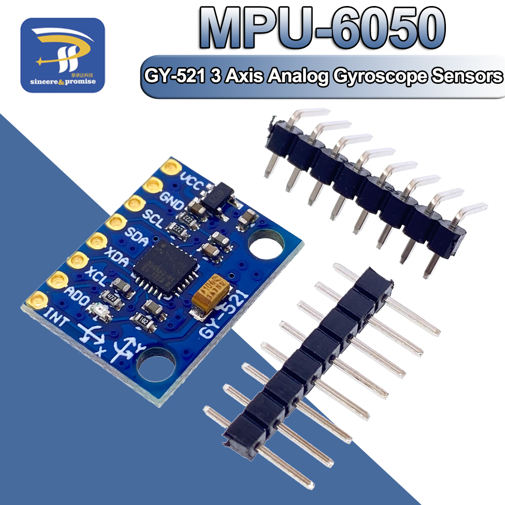 Sensor Kit Arduino - 1ชุด IIC I2C GY-521 MPU-6050 MPU6050