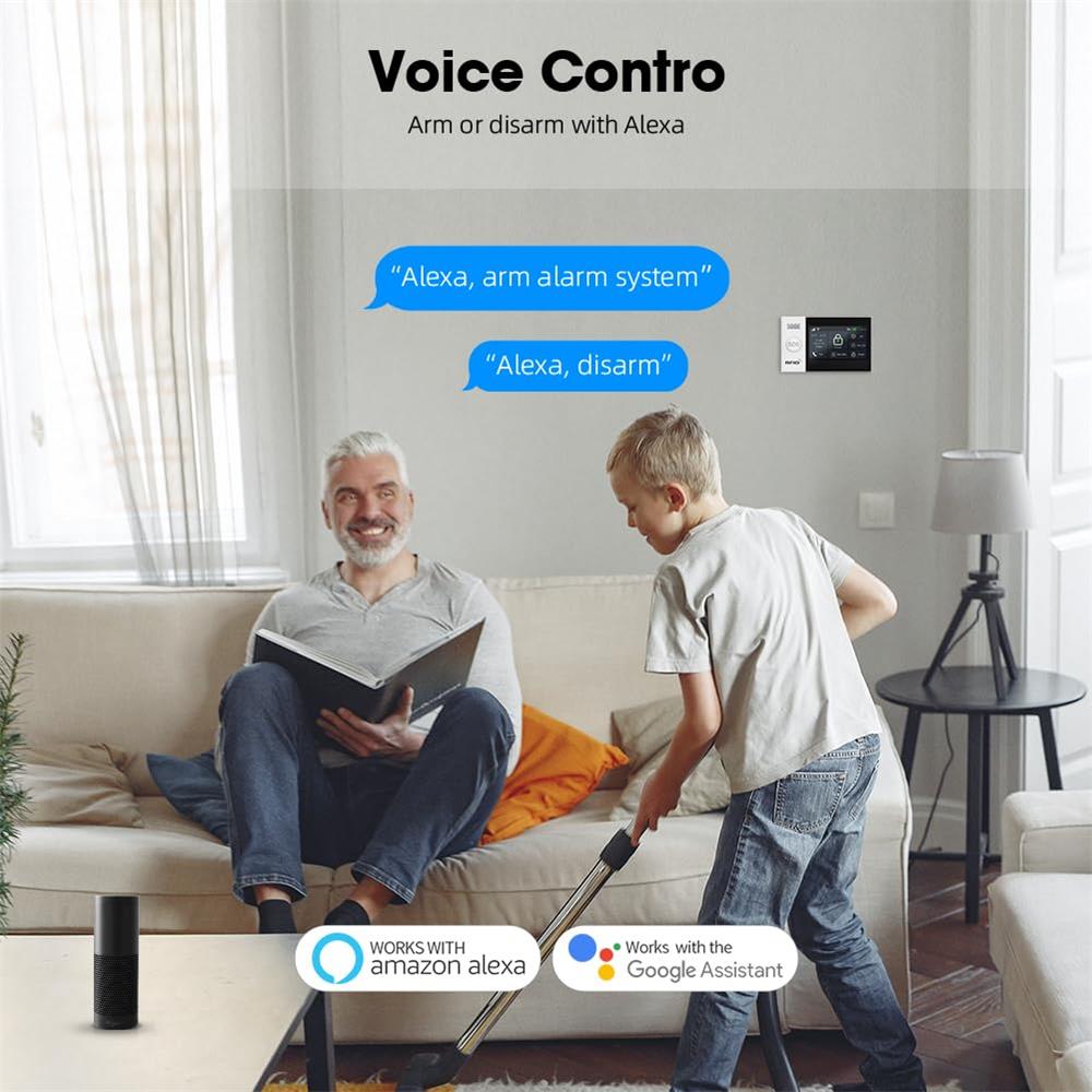 ระบบเตือนภัยอัจฉริยะ 2.4G WIFI - Smart Home Automation Kit บทวิจารณ์และราคา
