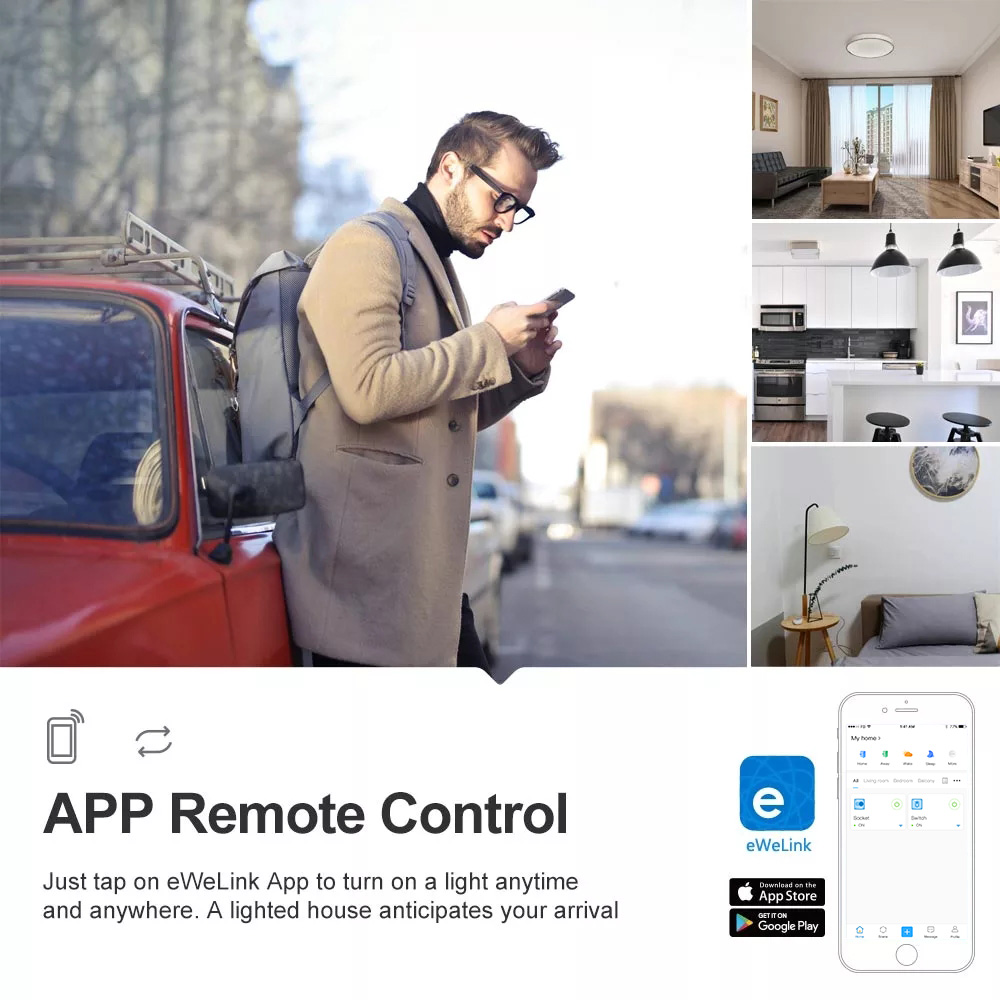 Itead SONOFF Basic R2 Mini DIY - Smart Light Switch Wifi บทวิจารณ์และราคา