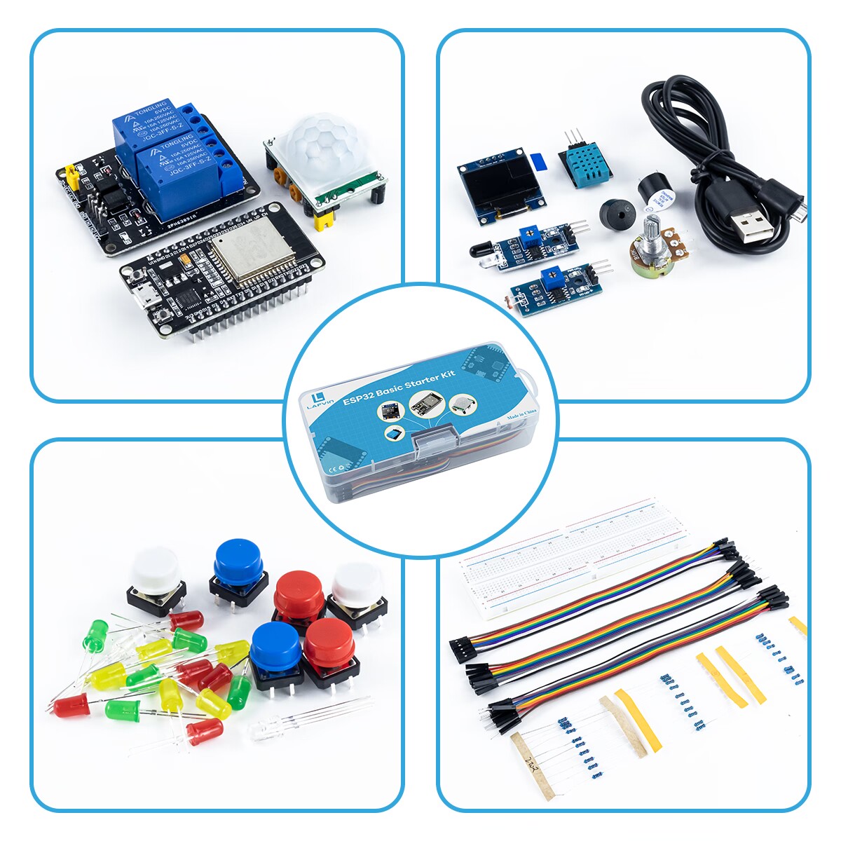 ชุดเริ่มต้นพื้นฐานสำหรับบอร์ดพ - Esp32 Smart Home Kit บทวิจารณ์และราคา