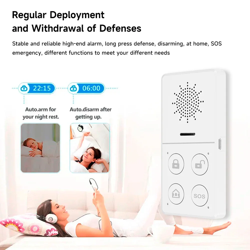 Tuya Wifi Smart Alarm System 4 - Smart Home Automation Kit บทวิจารณ์และราคา