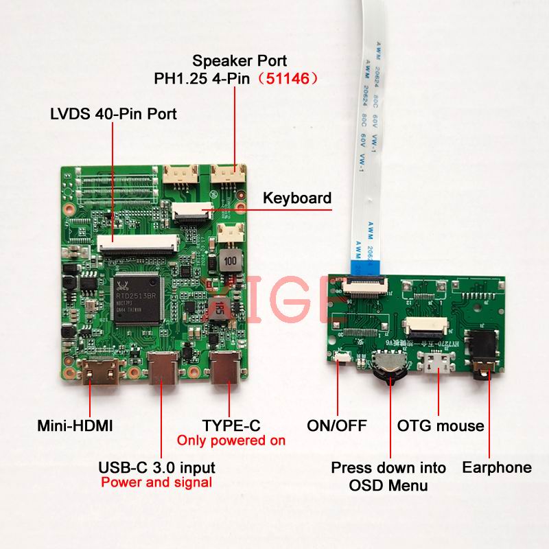 Fit LP140WH1(TL)-TLA1/TLC6/TLD - Microcontroller Kit บทวิจารณ์และราคา