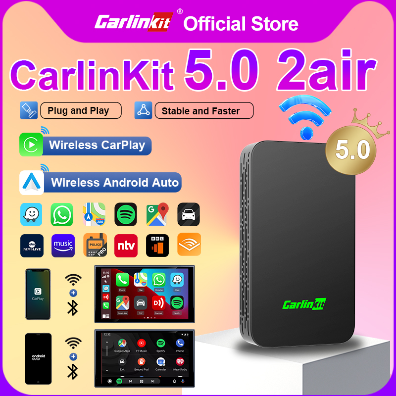 CarlinKit 5.0 กล่องแปลง Androi - Wifi Smart Plug บทวิจารณ์และราคา