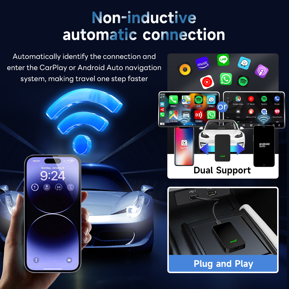 CarlinKit 5.0 กล่องแปลง Androi - Wifi Smart Plug บทวิจารณ์และราคา
