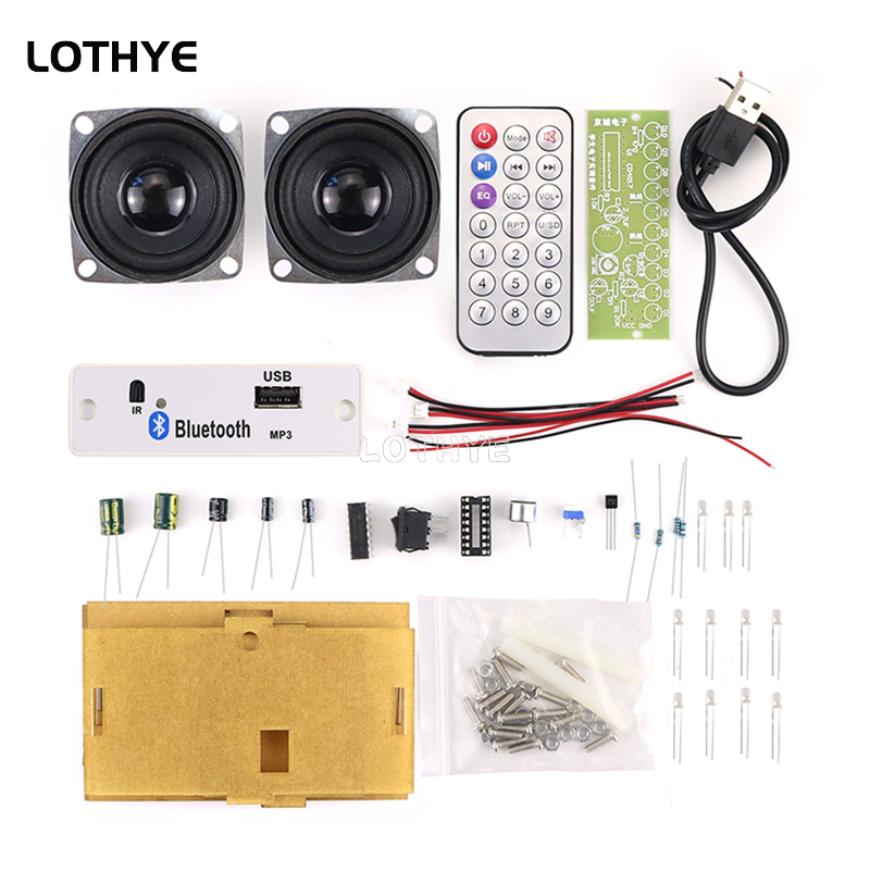 มินิแอมพลิฟายเออร์บลูทูธ 3W*2  - Electronics Project Kit บทวิจารณ์และราคา