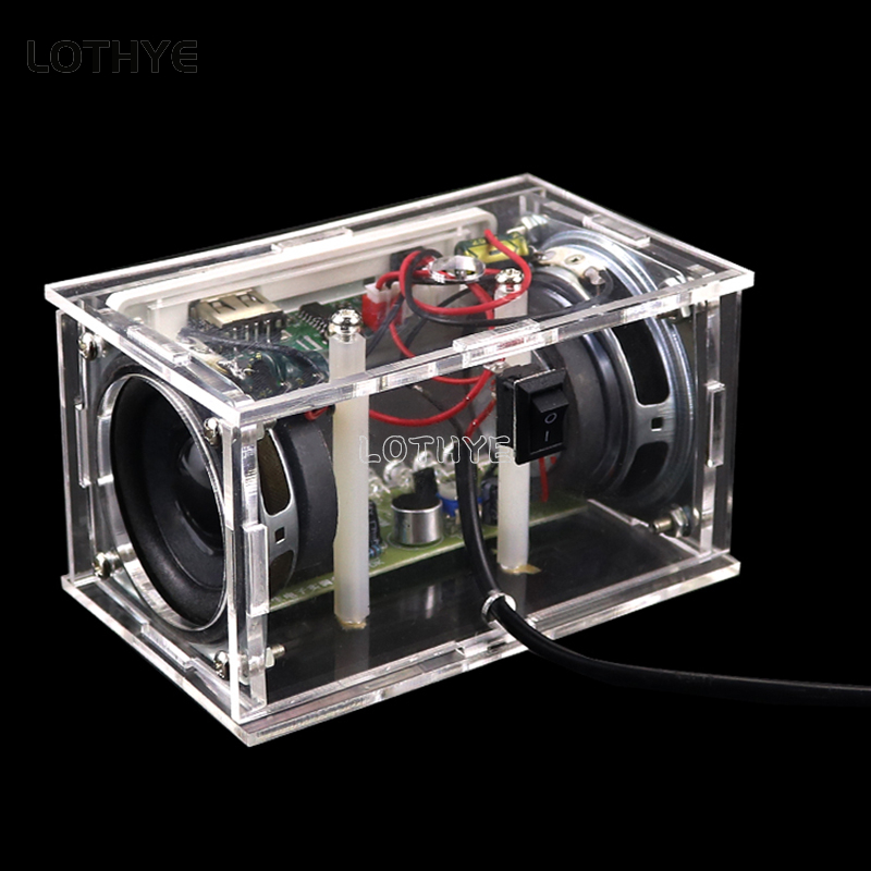 มินิแอมพลิฟายเออร์บลูทูธ 3W*2  - Electronics Project Kit บทวิจารณ์และราคา