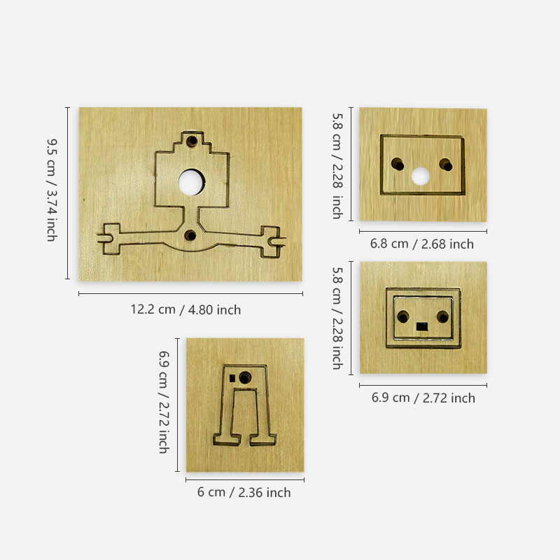 ชุดแม่พิมพ์ตัดหนังสำหรับหุ่นยน - Stem Robotics Kit บทวิจารณ์และราคา