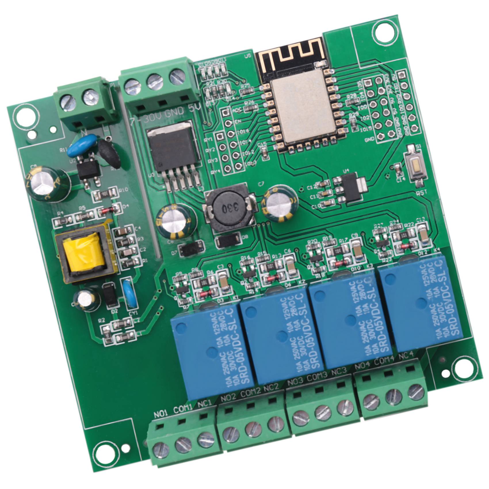 SCLS ESP8266 ไร้สาย WIFI 4 ช่อ - Esp8266 Relay Module บทวิจารณ์และราคา