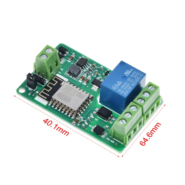 โมดูลรีเลย์ 1 ช่องสัญญาณ ESP82 - Esp8266 Relay Module บทวิจารณ์และราคา
