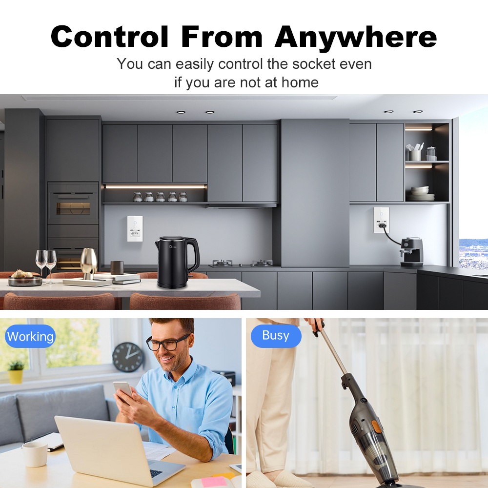 ปลั๊กไฟ Manhot WiFi 16A แบบบรา - Smart Light Switch Wifi บทวิจารณ์และราคา