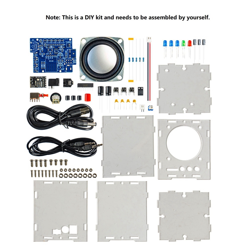 ชุดลำโพงบลูทูธ DIY ชุดอุปกรณ์อ - Electronics Project Kit บทวิจารณ์และราคา