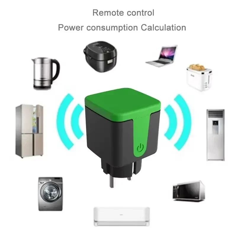 ปลั๊กไฟอัจฉริยะ Tuya EU 16A Wi - Wifi Smart Plug บทวิจารณ์และราคา