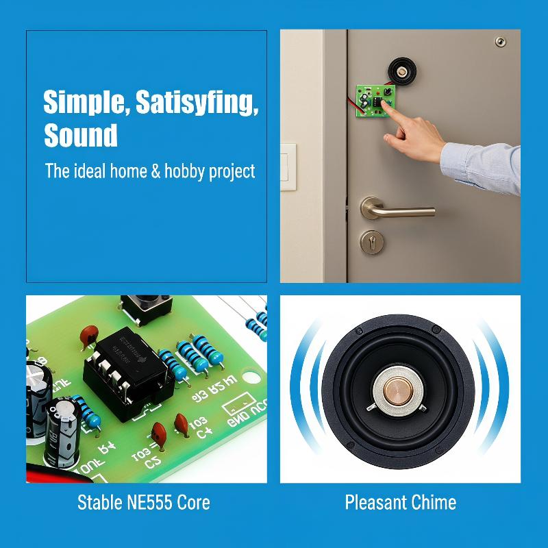 ชุดฝึกบัดกรี DIY สำหรับกริ่งปร - Electronics Project Kit บทวิจารณ์และราคา