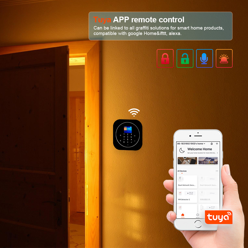 KERUI G12 ไร้สาย Tuya Home ALA - Smart Home Automation Kit บทวิจารณ์และราคา