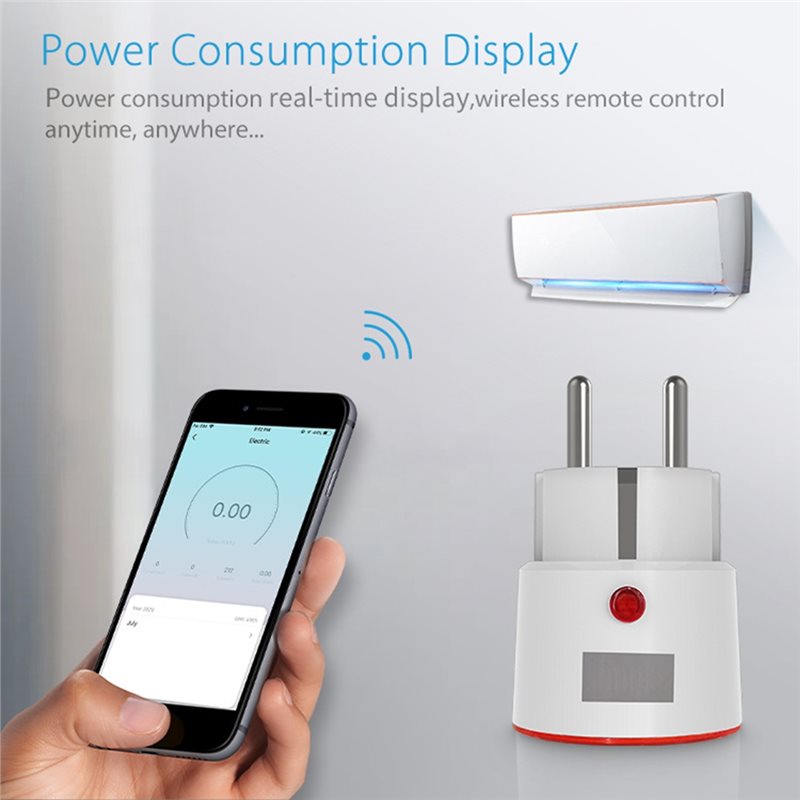 AT21-ปลั๊กไฟอัจฉริยะ Tuya Wifi - Wifi Smart Plug บทวิจารณ์และราคา