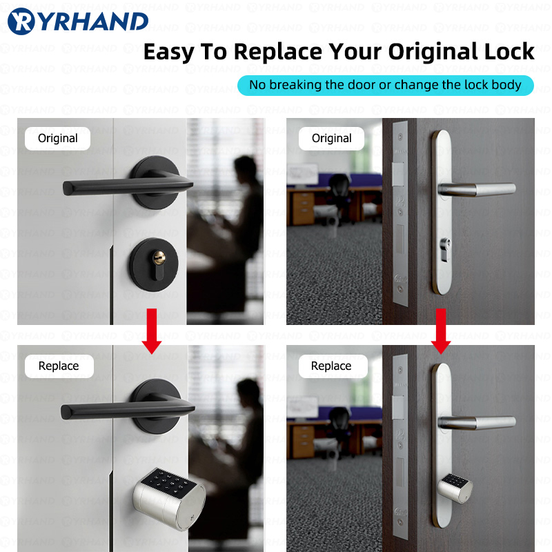 สมาร์ทล็อคประตูทรงกระบอกยูโร t - Smart Door Lock Wifi บทวิจารณ์และราคา