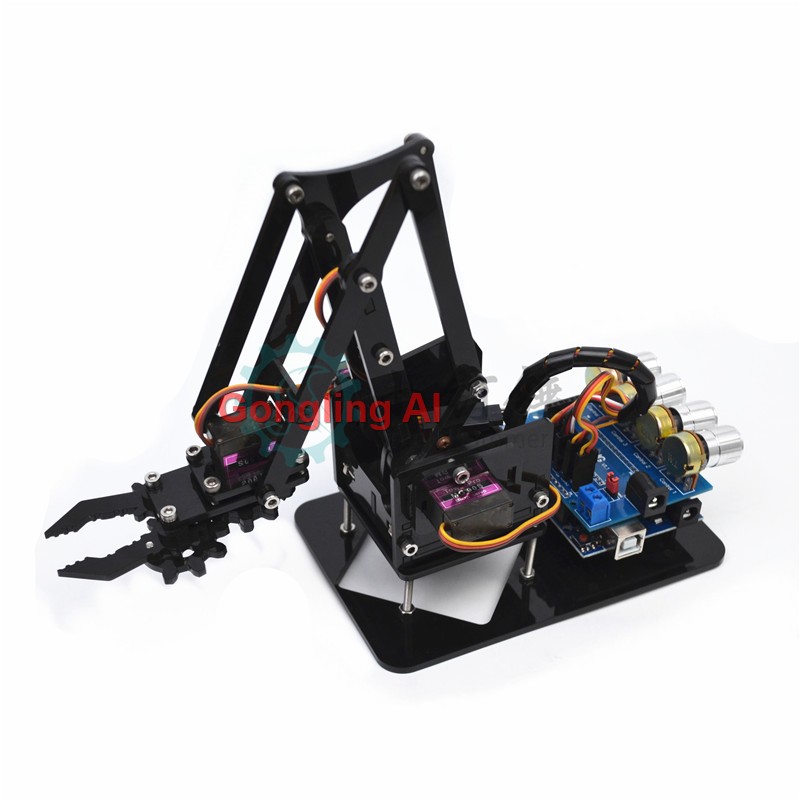 แขนหุ่นยนต์ STEM 4 DOF พร้อมเซ - Stem Robotics Kit บทวิจารณ์และราคา