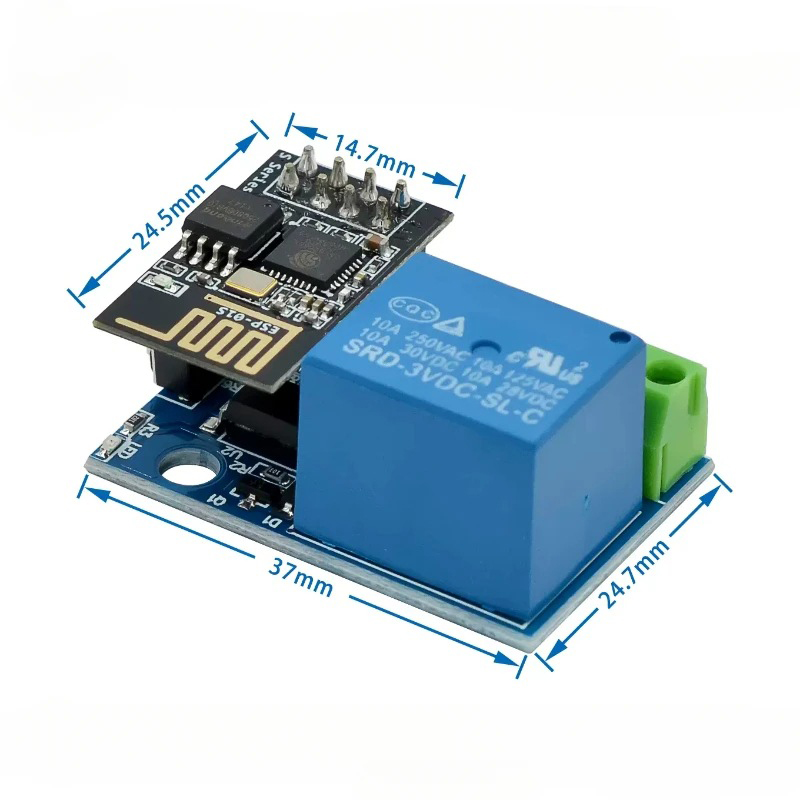 ESP8266 ESP-01 ESP-01S รุ่นใหม - Esp8266 Relay Module บทวิจารณ์และราคา