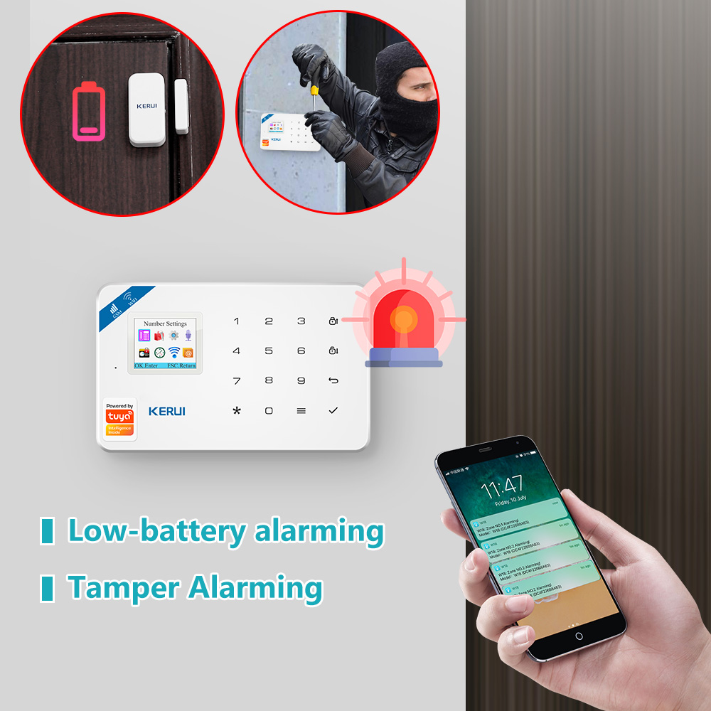 KERUI W181 ระบบรักษาความปลอดภั - Smart Home Automation Kit บทวิจารณ์และราคา