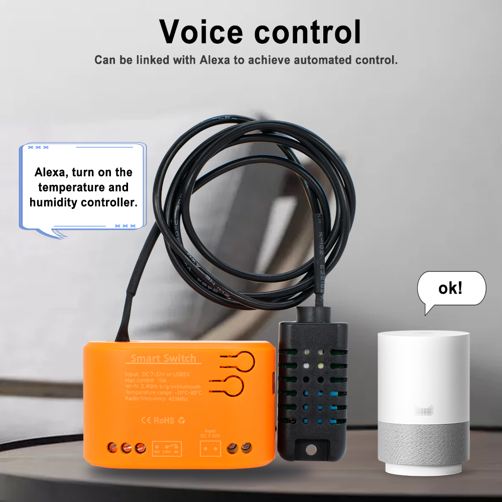 Tuya WiFi อุณหภูมิความชื้นเซนเ - Wifi Thermostat บทวิจารณ์และราคา