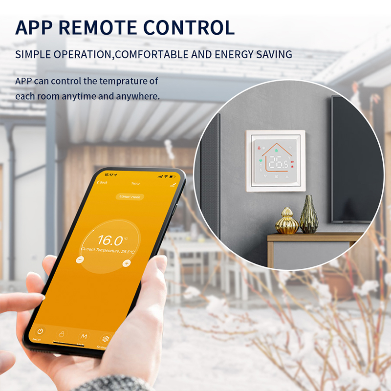 เทอร์โมสตัท WiFi อัจฉริยะ ใช้ง - Wifi Thermostat บทวิจารณ์และราคา