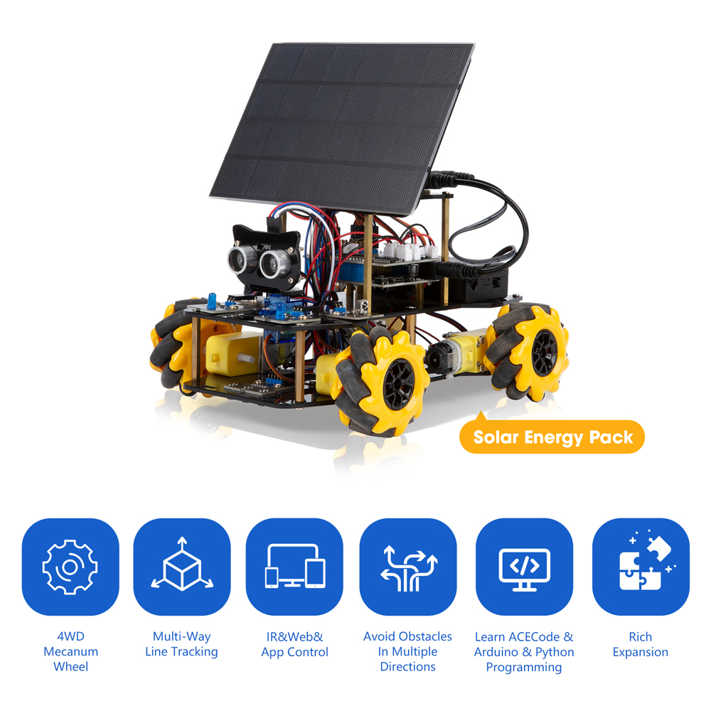 ชุดรถบังคับพลังงานแสงอาทิตย์ A - Stem Robotics Kit บทวิจารณ์และราคา