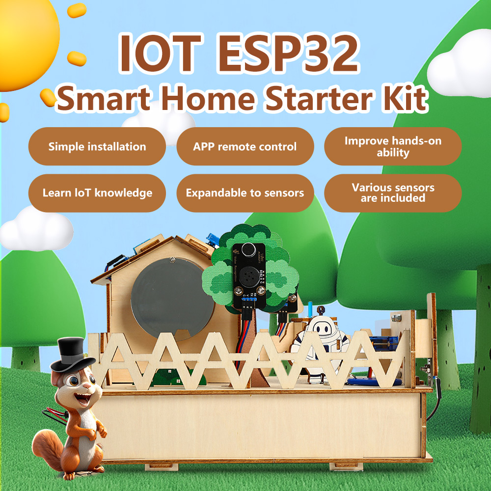 Acebott ชุดสมาร์ทโฮม DIY สำหรั - Esp32 Smart Home Kit บทวิจารณ์และราคา