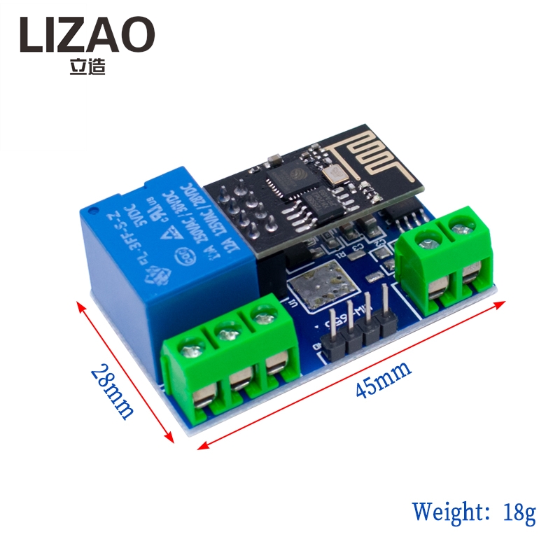LIZAO ESP8266 5V WiFi IoT โมดู - Esp8266 Relay Module บทวิจารณ์และราคา