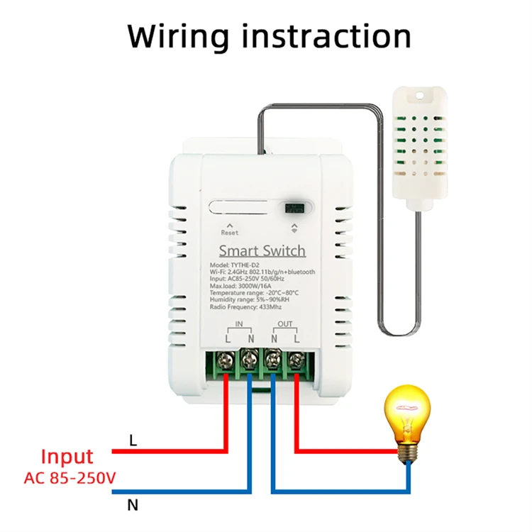 ใช้งานร่วมกับสวิตช์เทอร์โมสตัท - Wifi Thermostat บทวิจารณ์และราคา
