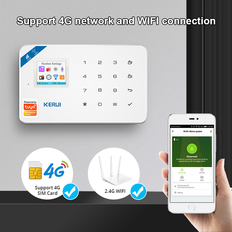 KERUI Security Alarm System ชุ - Smart Home Automation Kit บทวิจารณ์และราคา