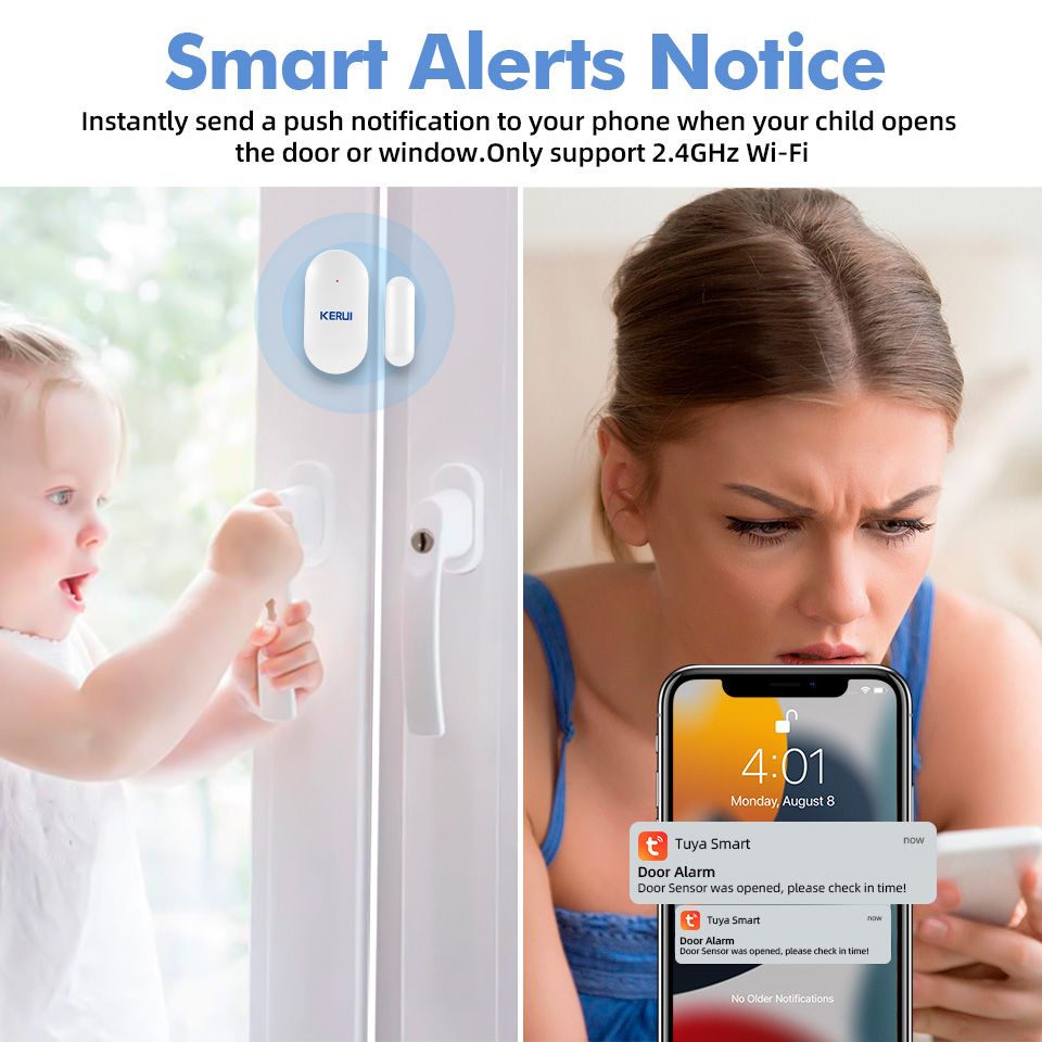 Fuers WiFi ไร้สายเสียงดัง120dB - Smart Home Automation Kit บทวิจารณ์และราคา
